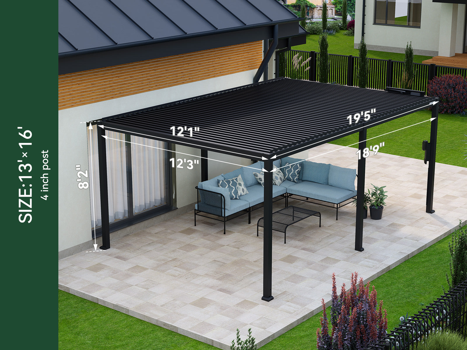 FlexPatio POWER+ Motorized Pergola