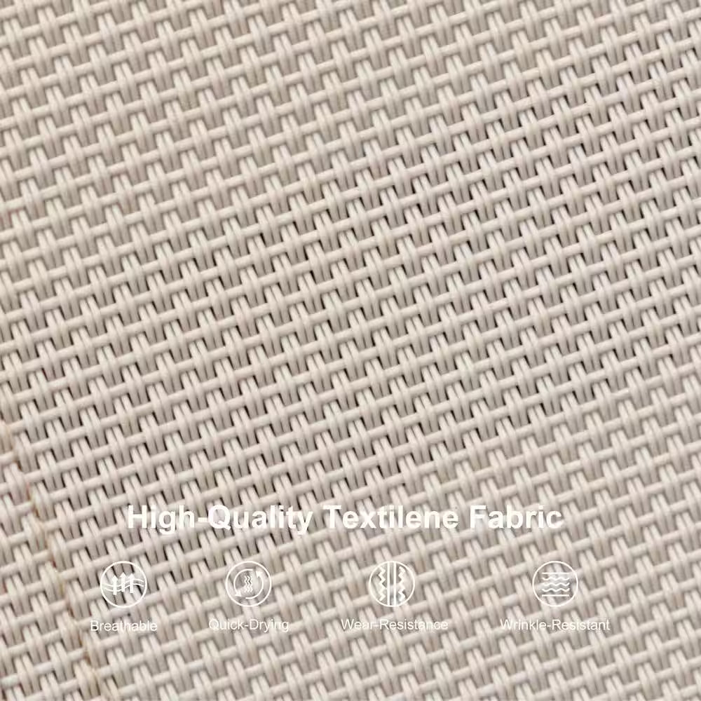 Oversized Chaise Lounge Outdoor Beach Pool Sunbathing Lawn Lounger Recliner Chair