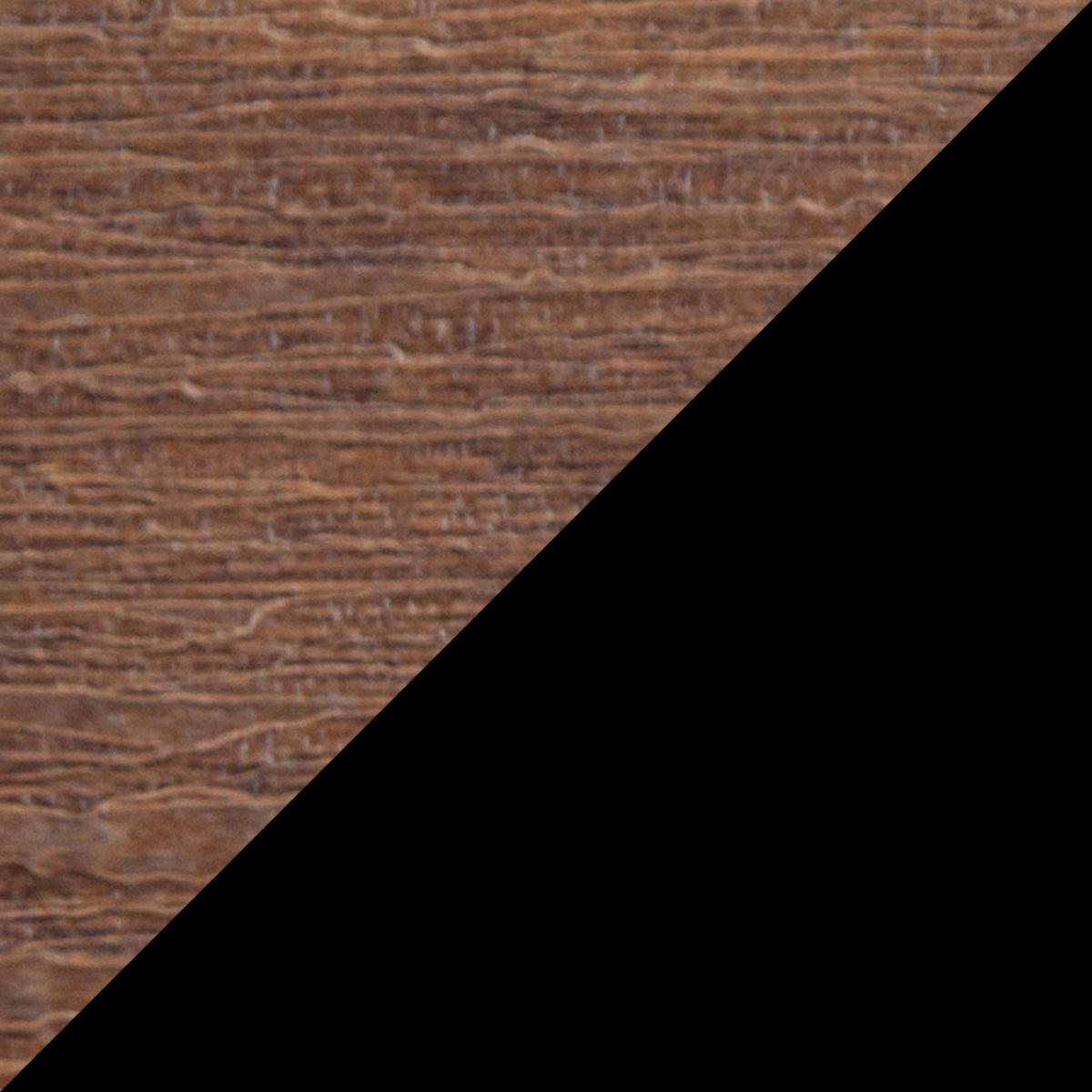 Brown textured surface of the LuxCraft Deluxe Poly 41" Square Table Set, showcasing durable recycled poly lumber.