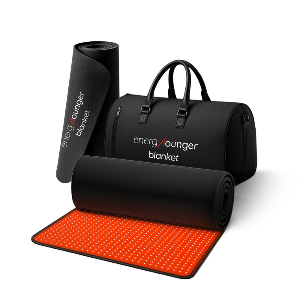 EnergyLounger Blanket – Full-Body Red & Infrared Light Therapy Blanket