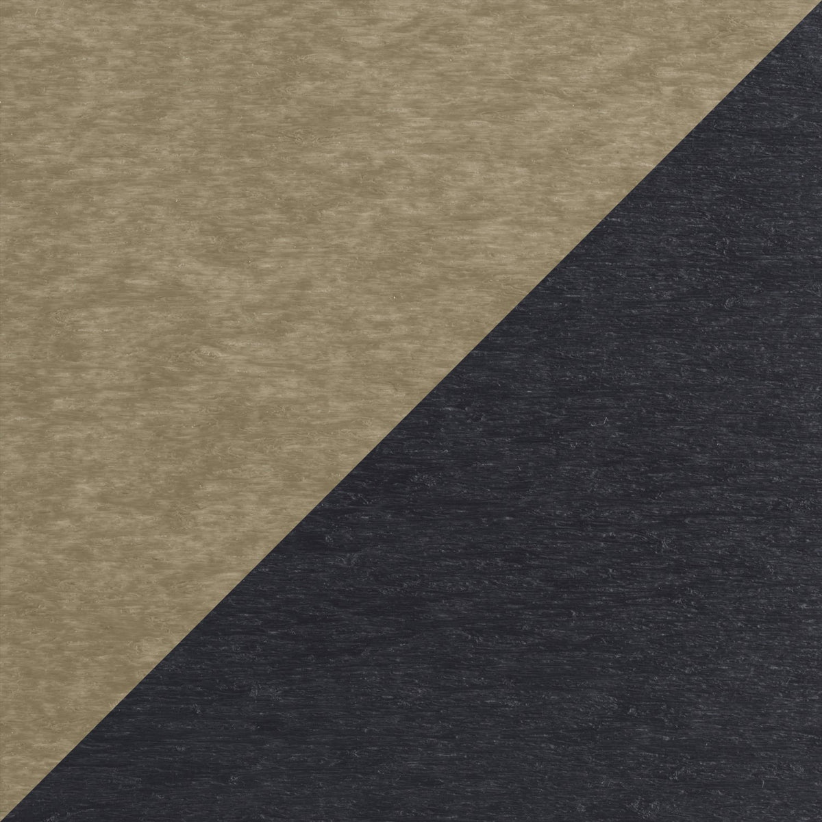 Textured surface featuring a diagonal split, with one side in a warm beige tone and the other in a deep charcoal gray.