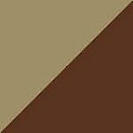 Color block in earthy tones of tan and dark brown, resembling outdoor furniture materials or finishes.