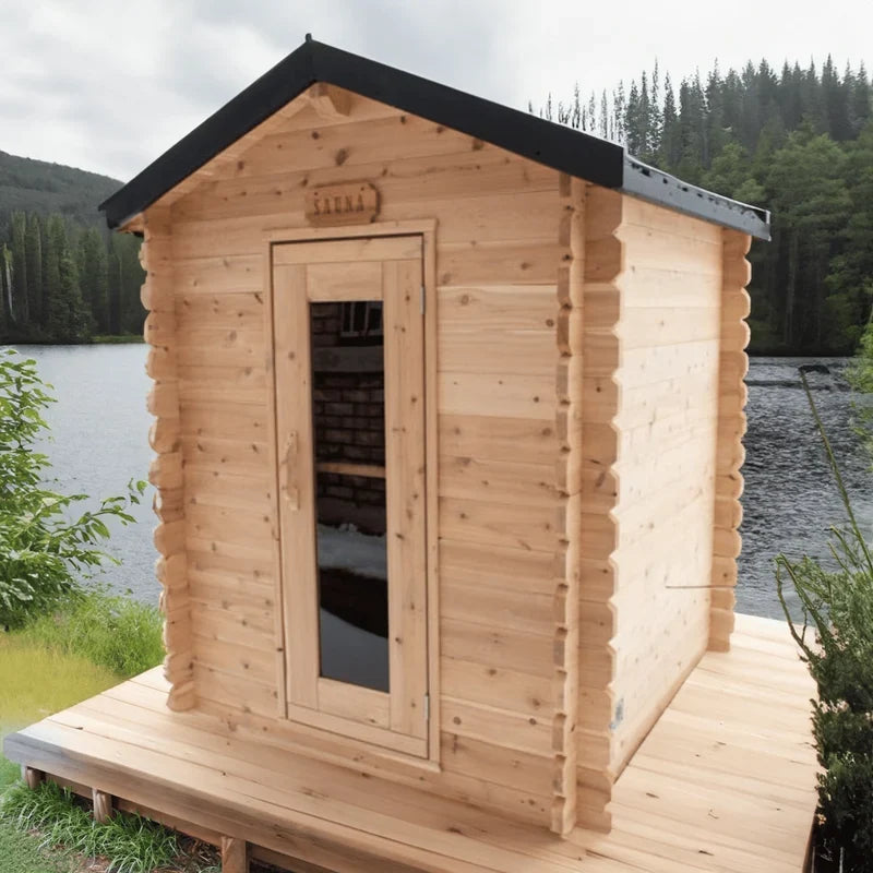 Leisurecraft CT Granby 3-Person Outdoor Sauna