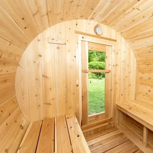 Leisurecraft CT Harmony 4-Person Barrel Sauna