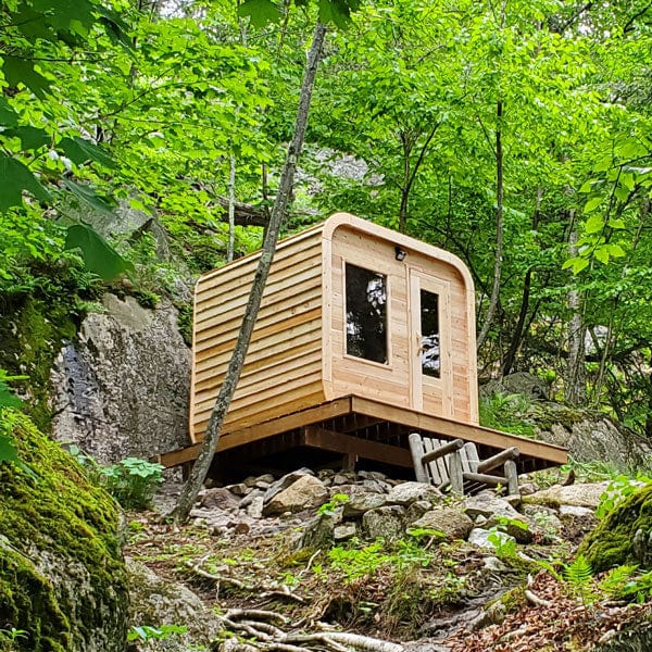 Leisurecraft CT Luna 4-Person Cube Sauna