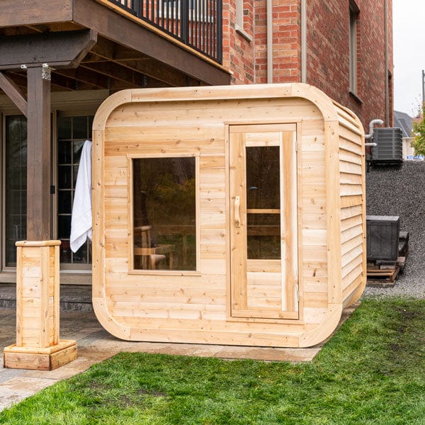 Leisurecraft CT Luna 4-Person Cube Sauna
