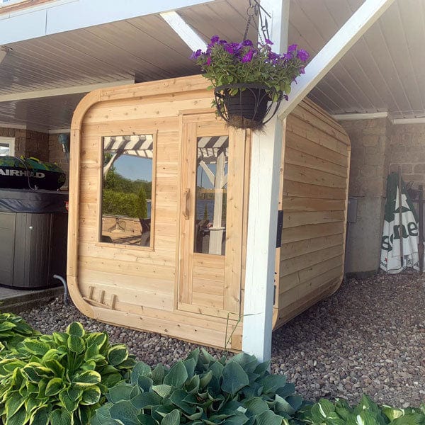 Leisurecraft CT Luna 4-Person Cube Sauna