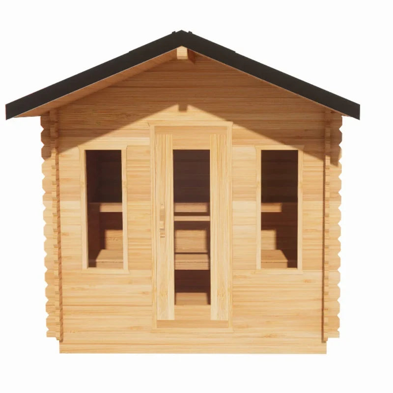 Leisurecraft CT Palmer 6-Person Cabin Outdoor Sauna