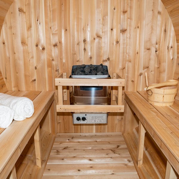 Leisurecraft CT Serenity 6-Person Barrel Sauna