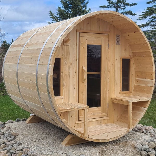 Leisurecraft CT Tranquility 6-Person Barrel Sauna