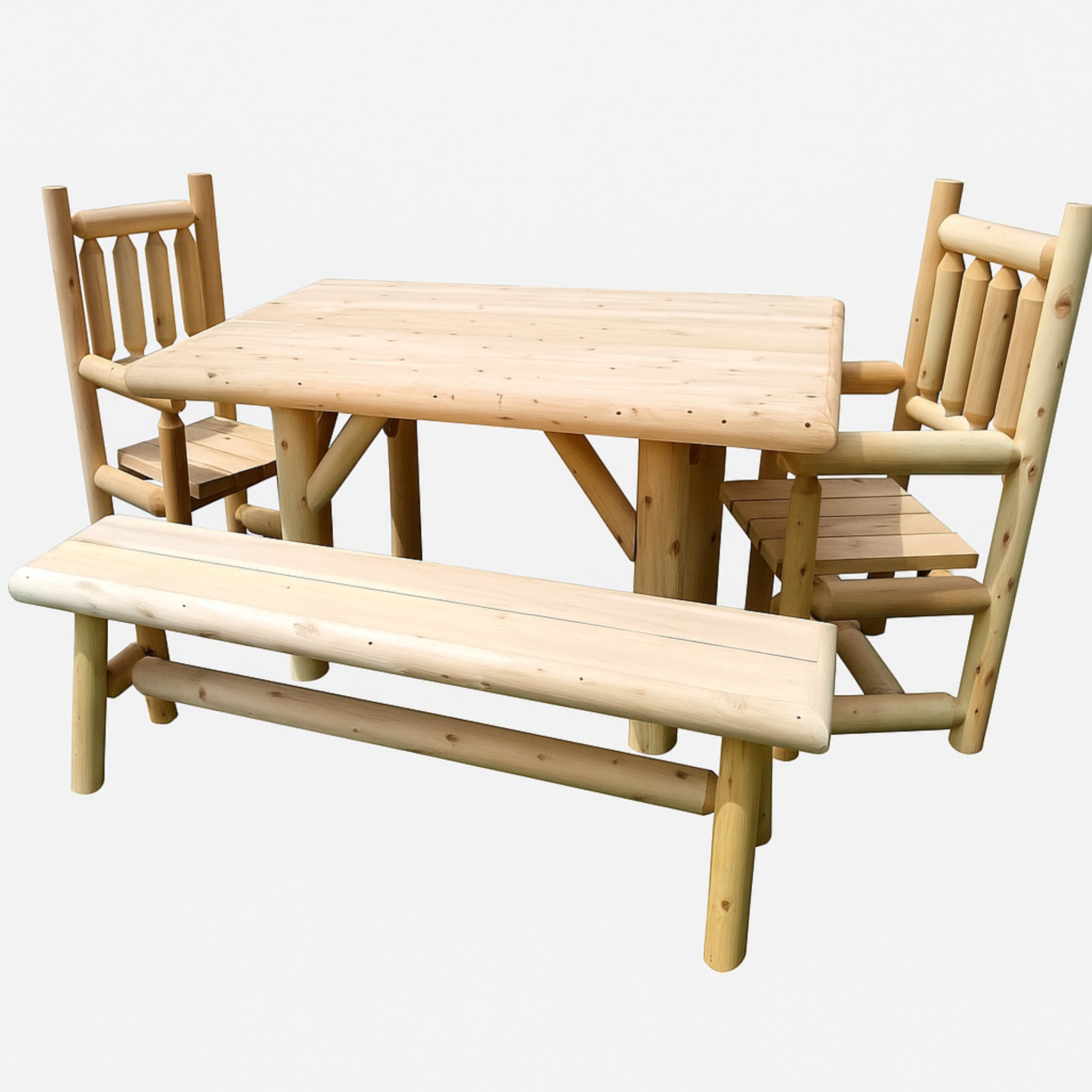 Outdoor Farmhouse Patio Table and Chairs