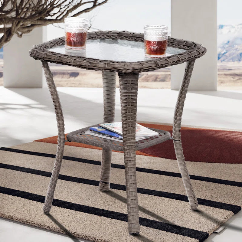 Tapan 2 - Person Patio Conversation Sets with Cushions