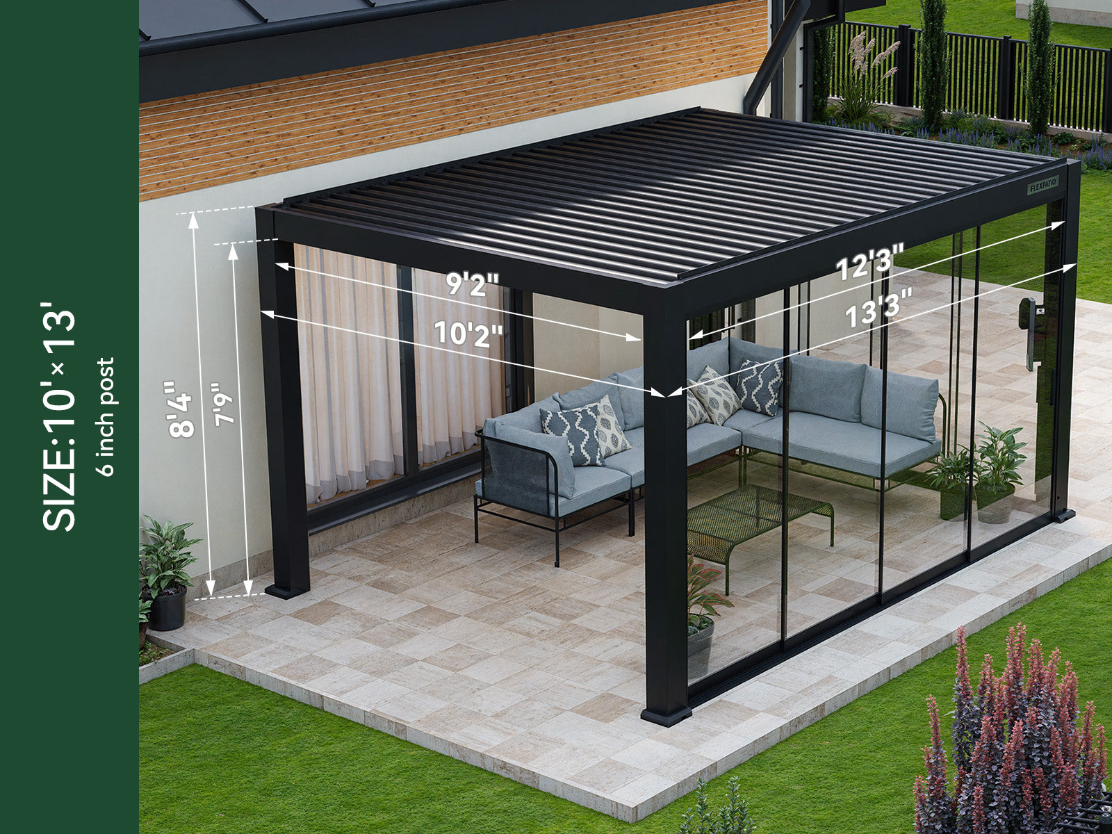 FlexPatio POWER+ Motorized Pergola
