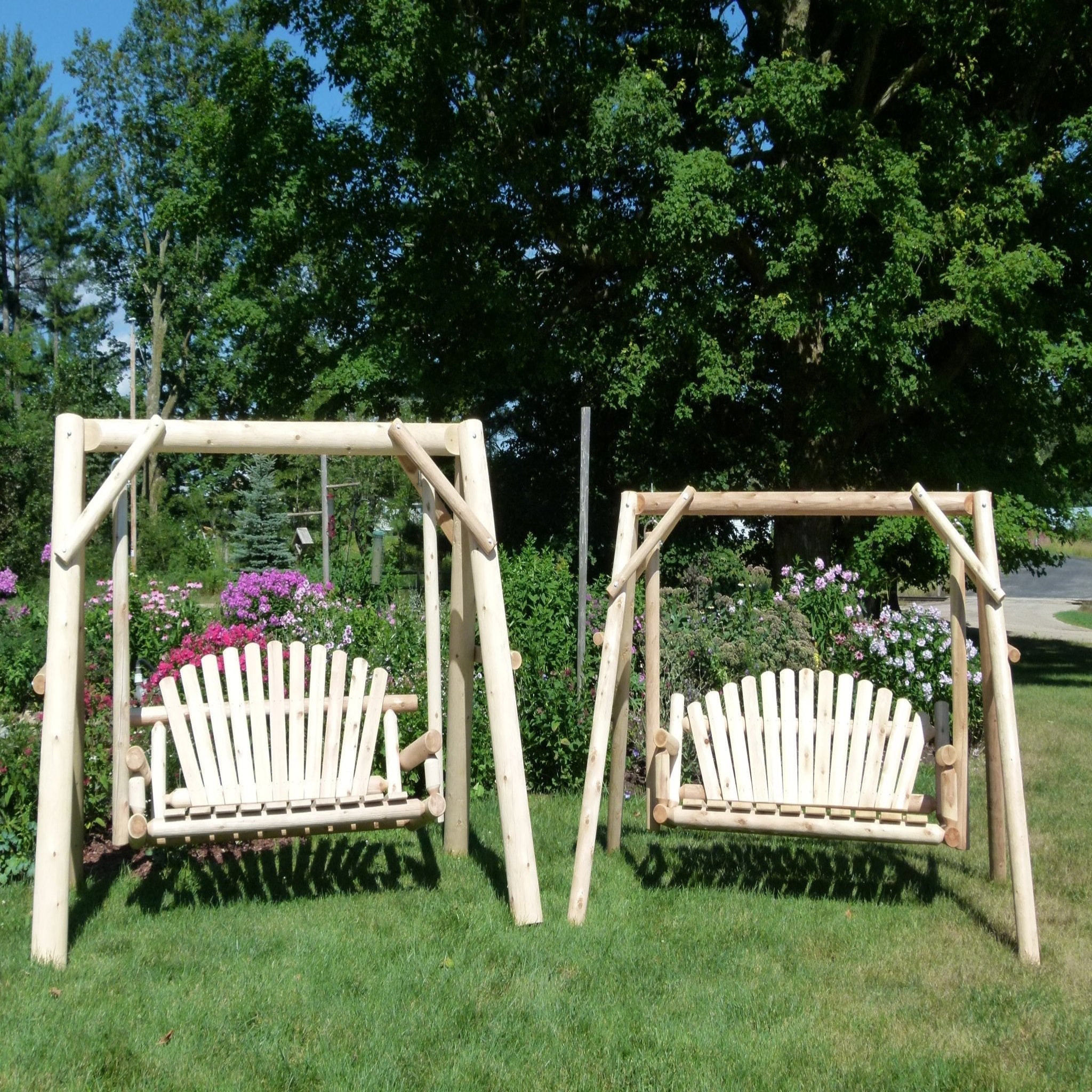Handcrafted Patio Wooden Swing