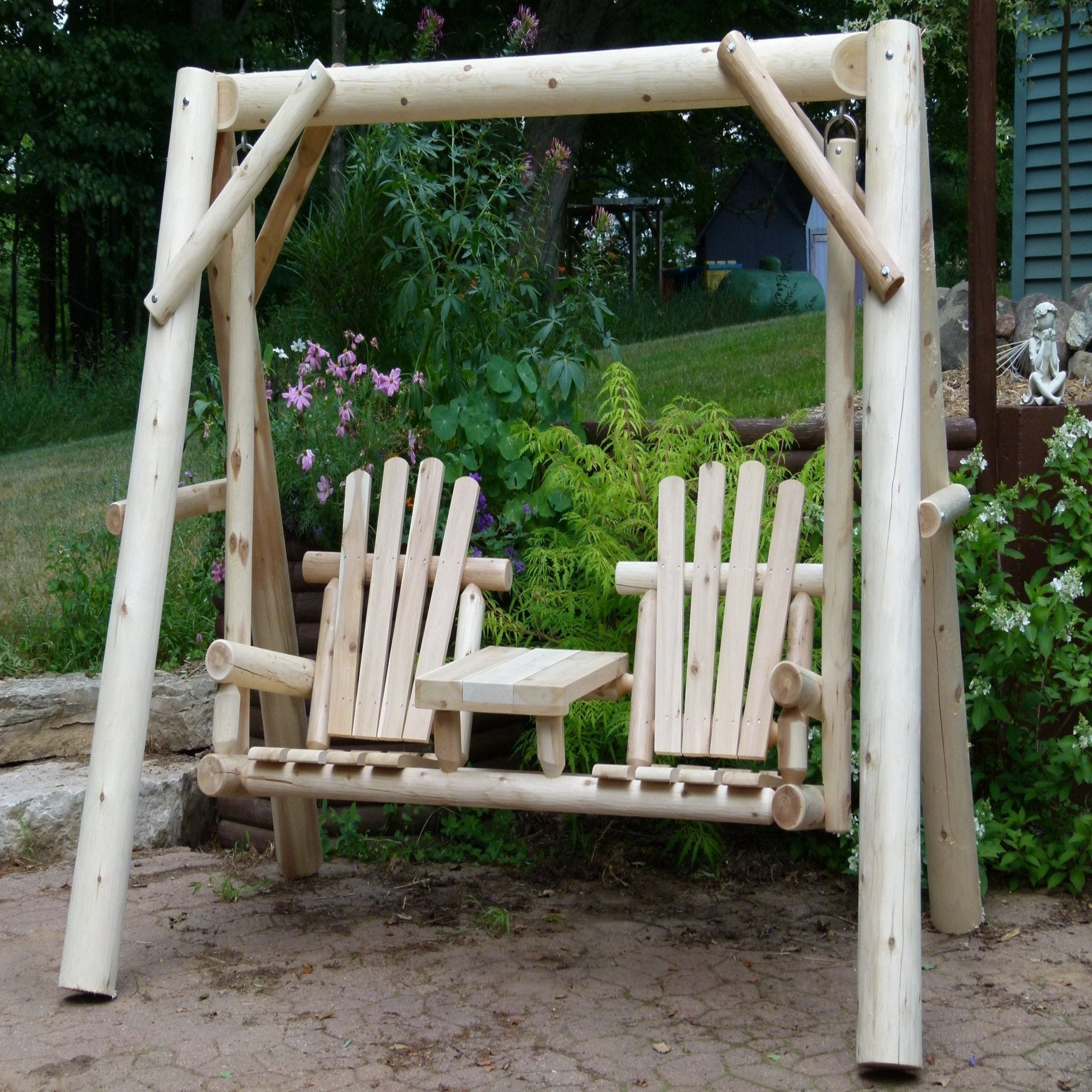 Backyard Wooden Swings for Your Garden