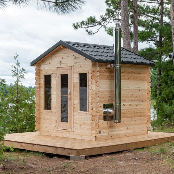 Leisurecraft CT Georgian 6-Person Outdoor Sauna