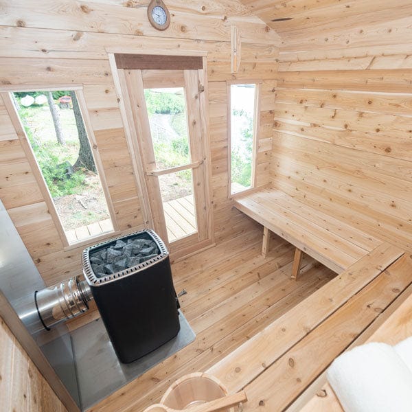 Leisurecraft CT Georgian 6-Person Outdoor Sauna
