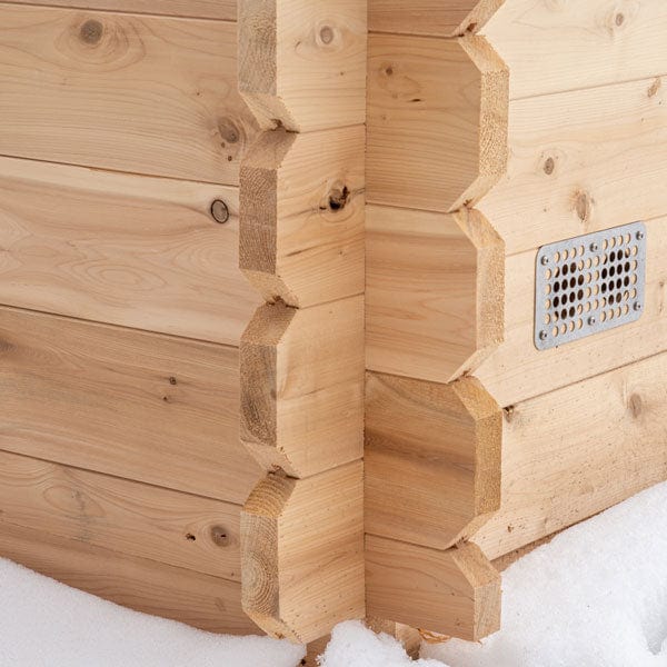 Leisurecraft CT Granby 3-Person Outdoor Sauna