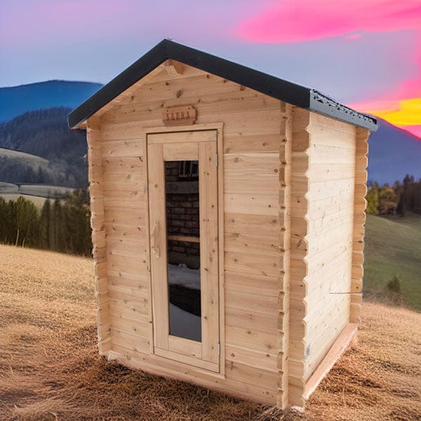 Leisurecraft CT Granby 3-Person Outdoor Sauna