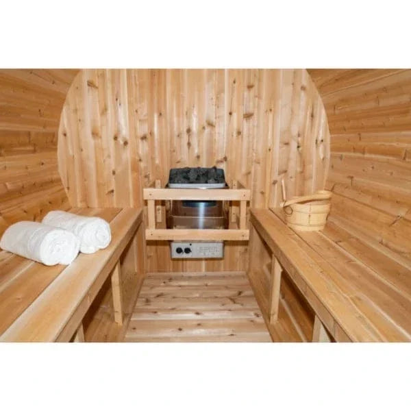 Leisurecraft CT Harmony 4-Person Barrel Sauna