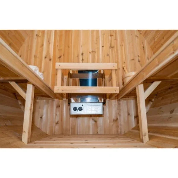 Leisurecraft CT Harmony 4-Person Barrel Sauna