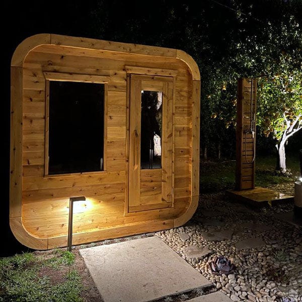 Leisurecraft CT Luna 4-Person Cube Sauna