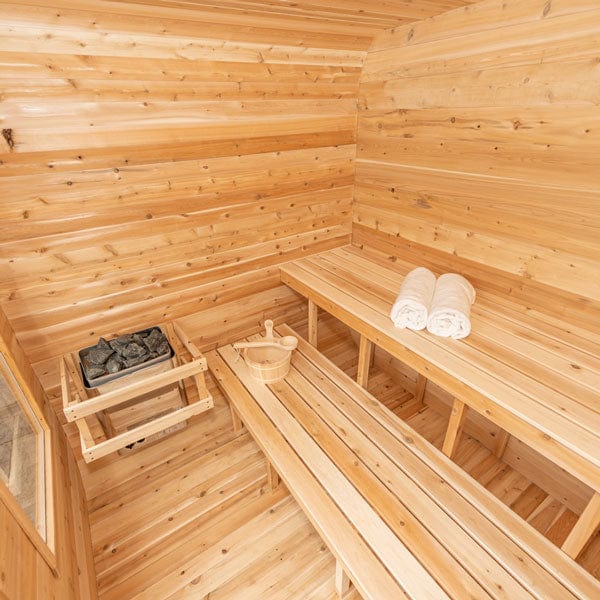 Leisurecraft CT Luna 4-Person Cube Sauna