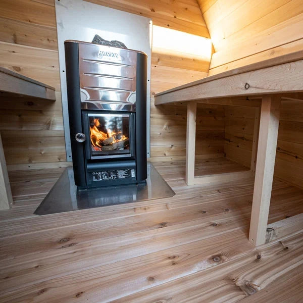 Leisurecraft CT Mini Pod 4-Person Outdoor Sauna