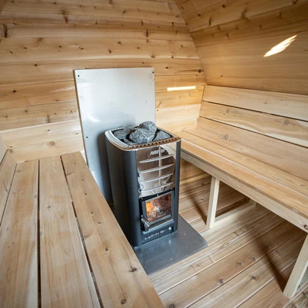 Leisurecraft CT Mini Pod 4-Person Outdoor Sauna