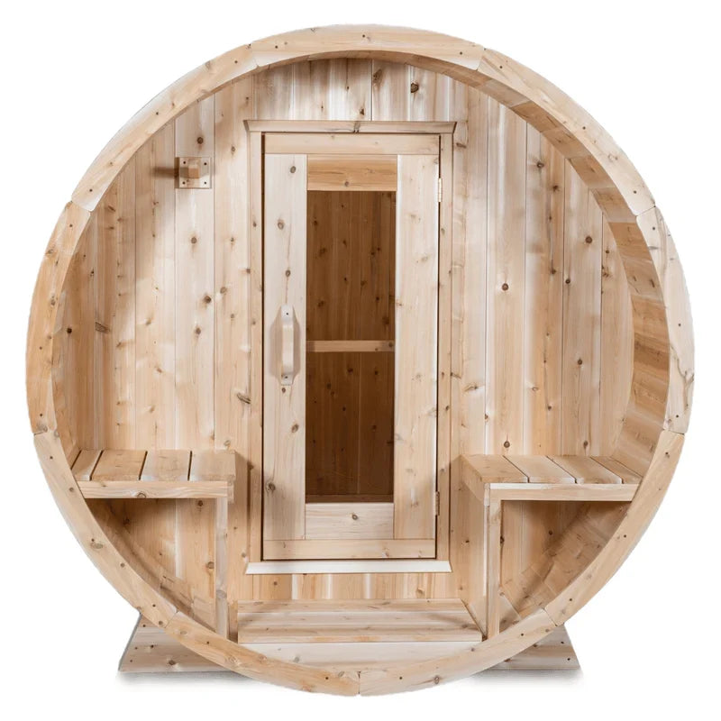 Leisurecraft CT Serenity 6-Person Barrel Sauna