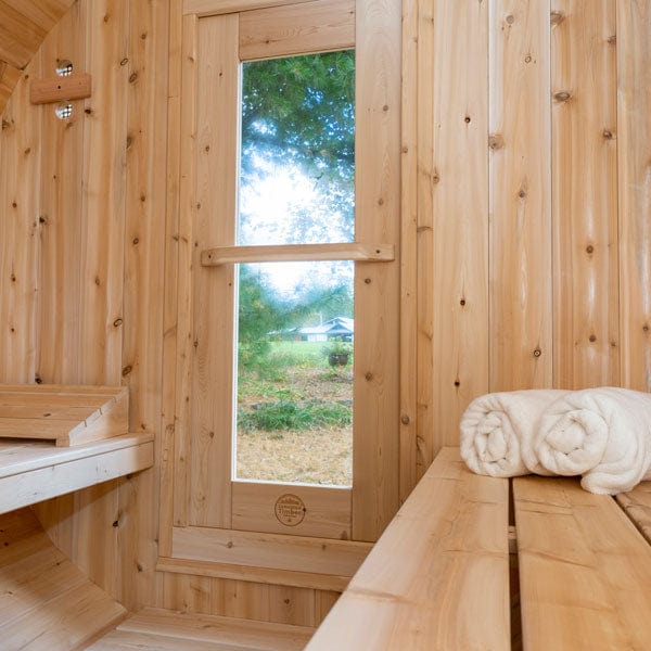 Leisurecraft CT Serenity 6-Person Barrel Sauna
