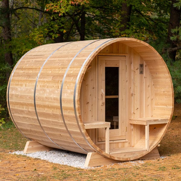 Leisurecraft CT Serenity 6-Person Barrel Sauna