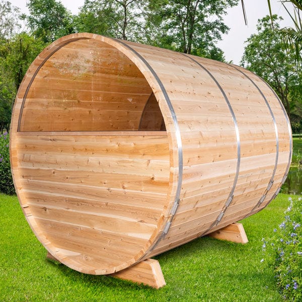Leisurecraft CT Serenity MP 4-Person Barrel Sauna