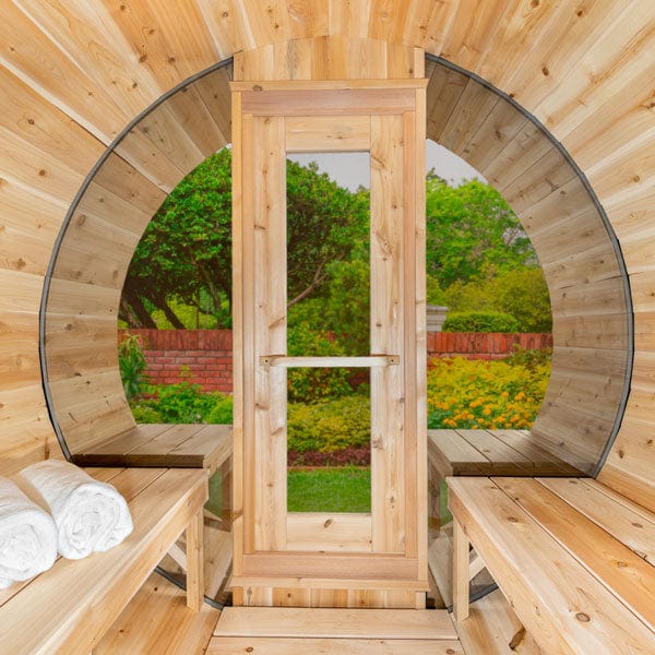 Leisurecraft CT Serenity MP 4-Person Barrel Sauna
