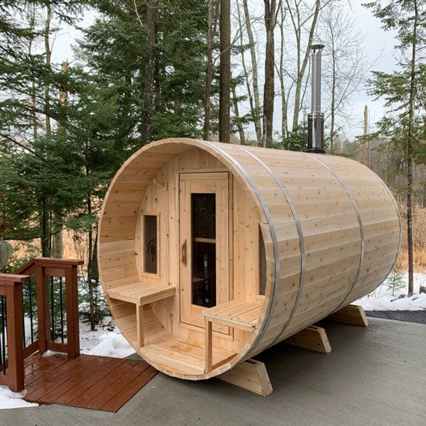 Leisurecraft CT Tranquility 6-Person Barrel Sauna