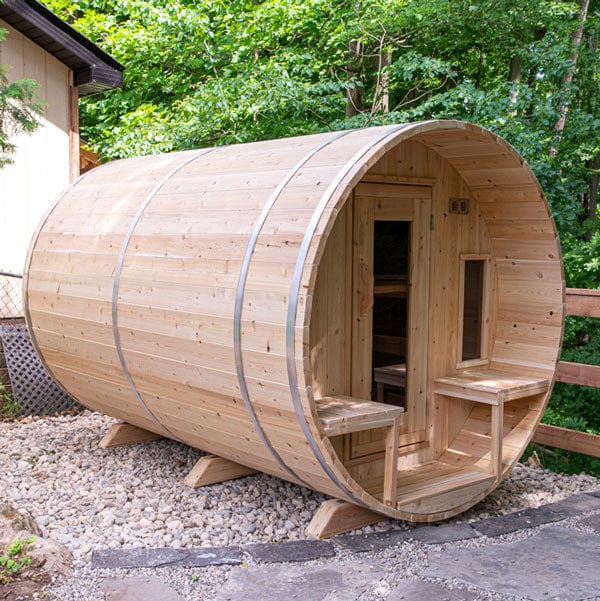 Leisurecraft CT Tranquility 6-Person Barrel Sauna
