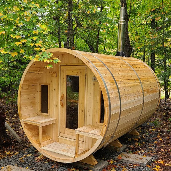 Leisurecraft CT Tranquility 6-Person Barrel Sauna