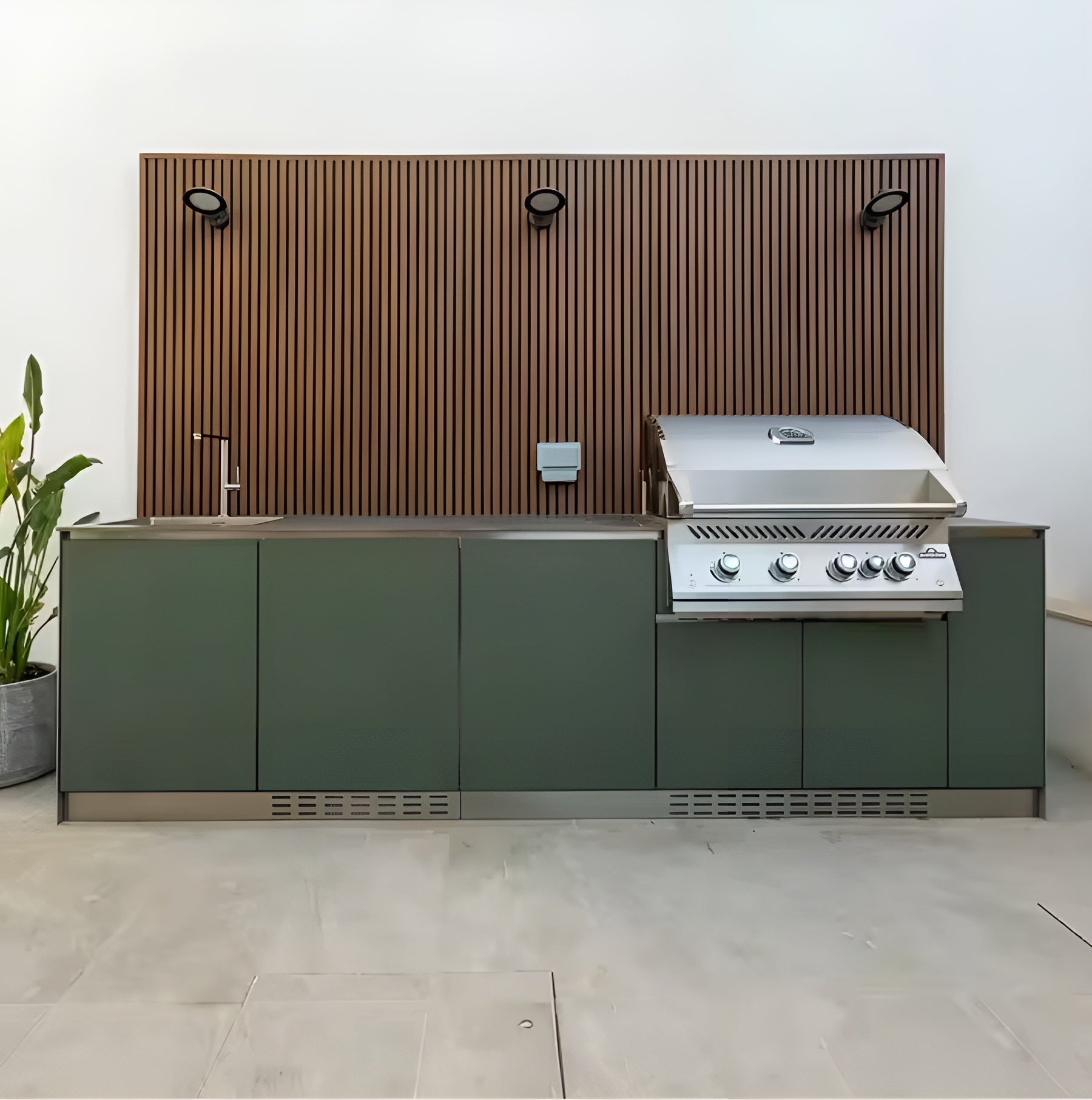 Evergreen Modular Outdoor Island